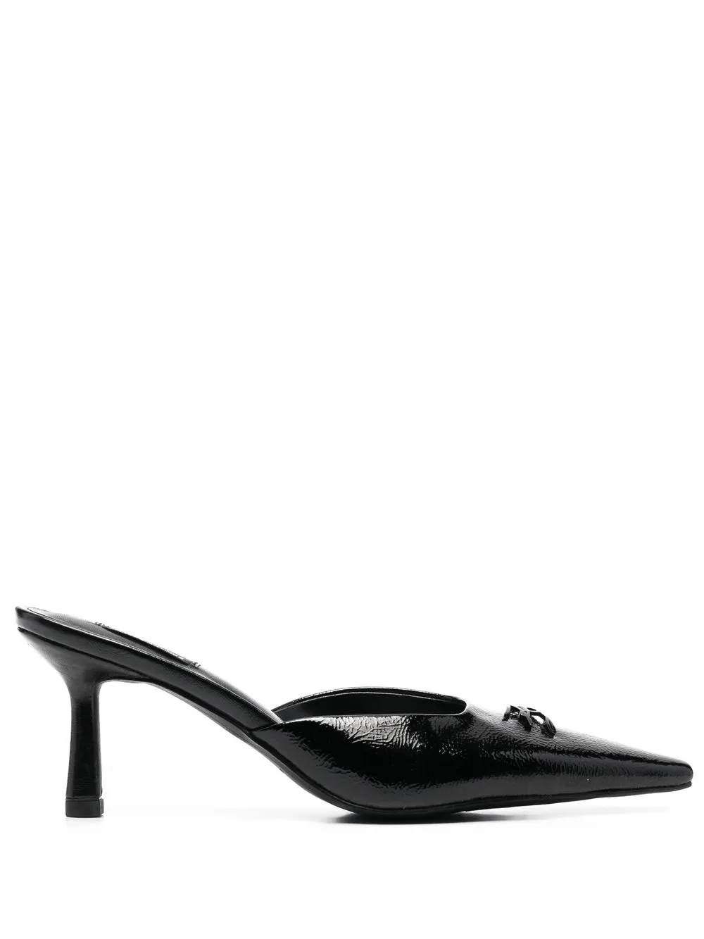 

Karl Lagerfeld x Alled Martinez pointed-toe mules - Black