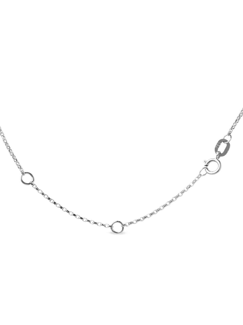 Shop Yoko London 18kt White Gold Classic 9mm South Sea Pearl Pendant Necklace In Silber