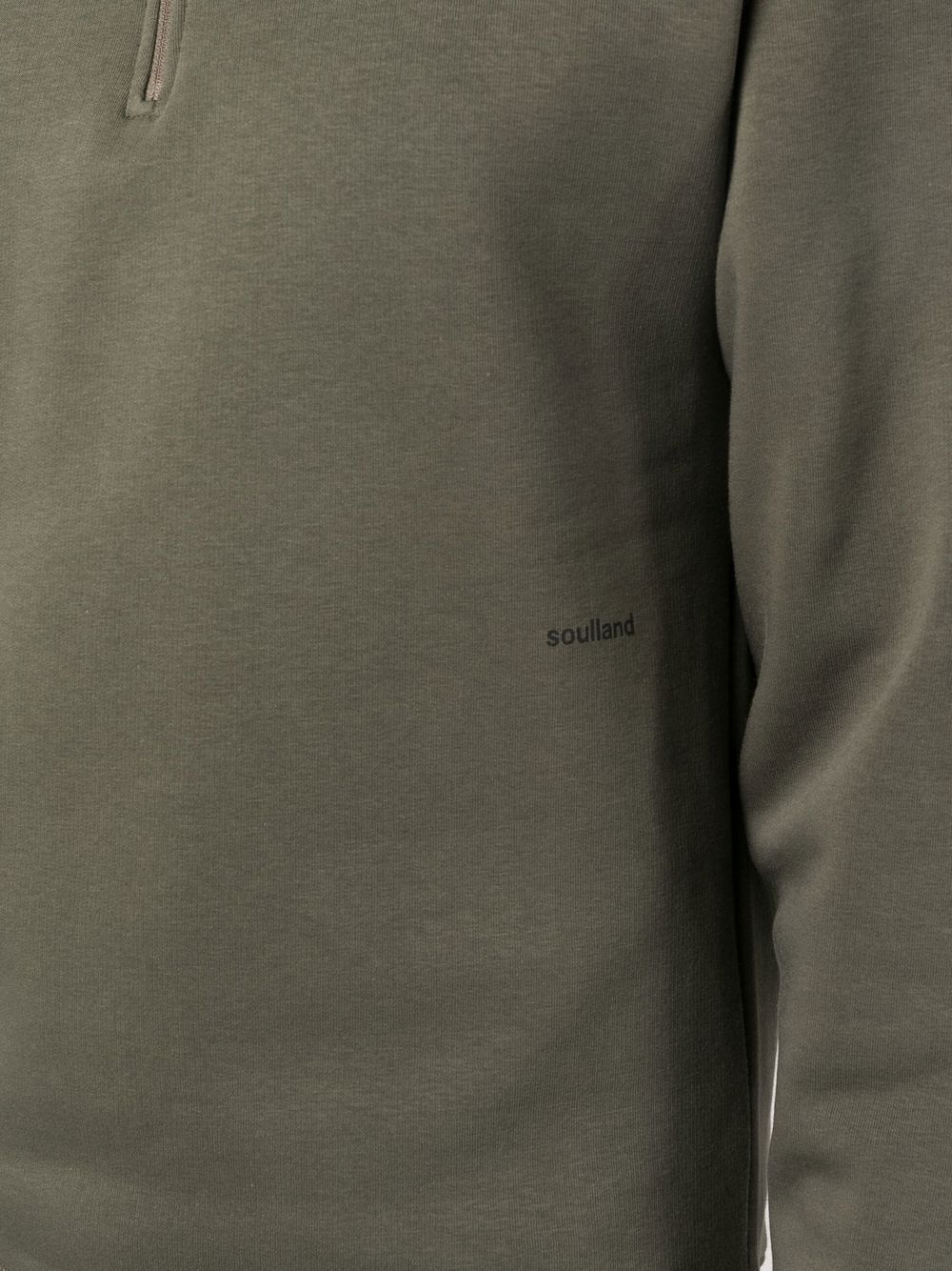 Soulland Ken half-zip Sweatshirt - Farfetch