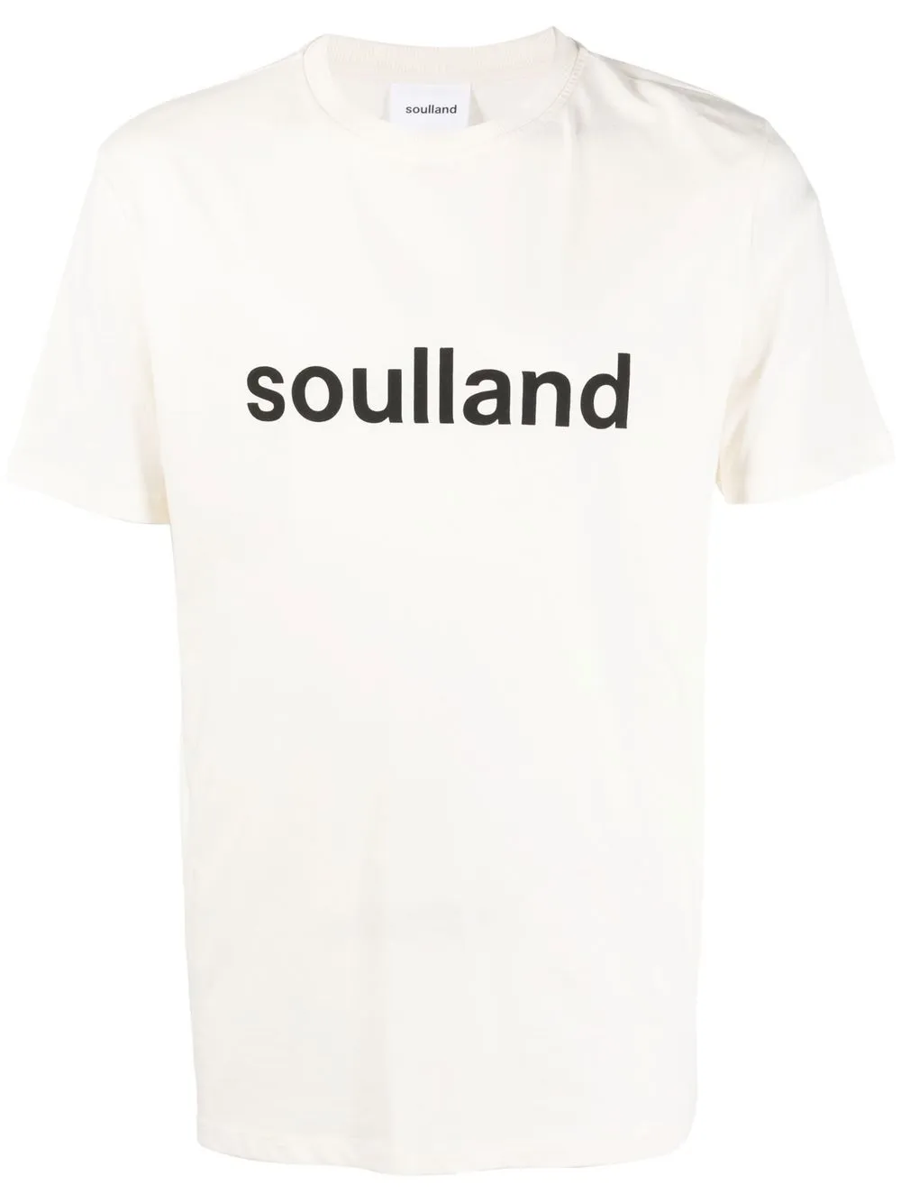 

Soulland playera Chuck con logo estampado - Blanco