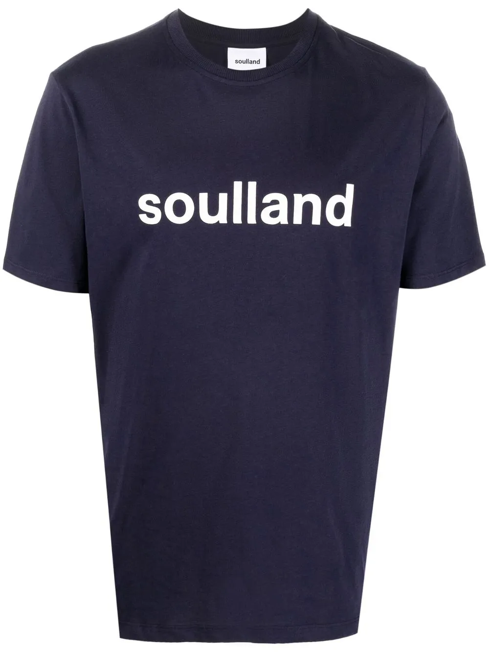 

Soulland playera Chuck con logo estampado - Azul