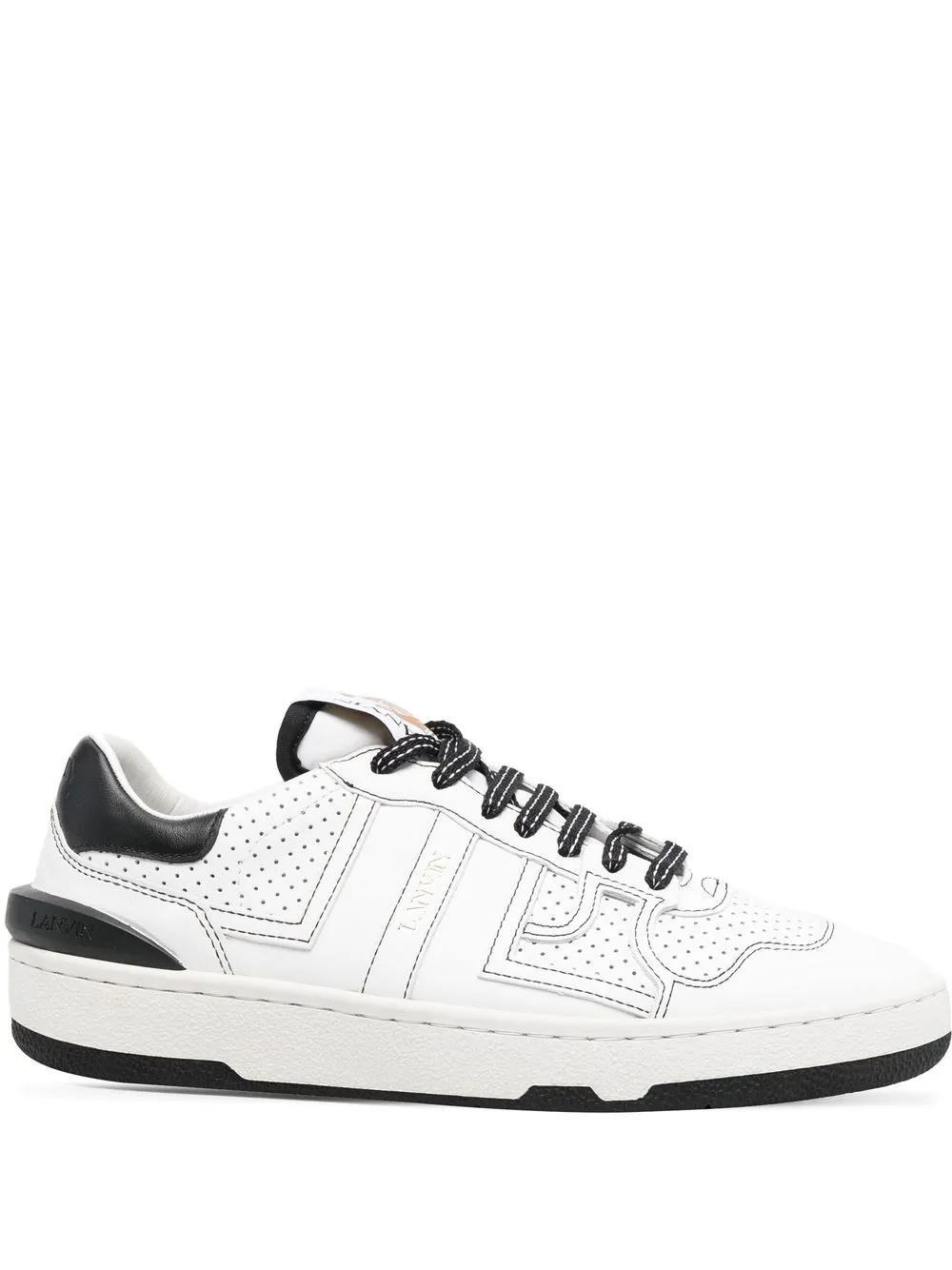 

Lanvin tenis bajos Low Clay - Blanco