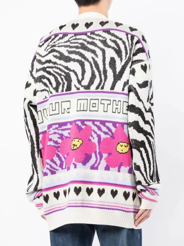 COOL T.M グラフィック カーディガン | マルチカラー | FARFETCH JP