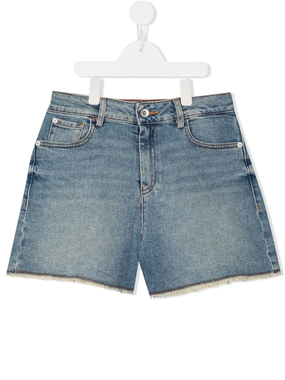 

Emporio Armani Kids shorts de mezclilla - Azul