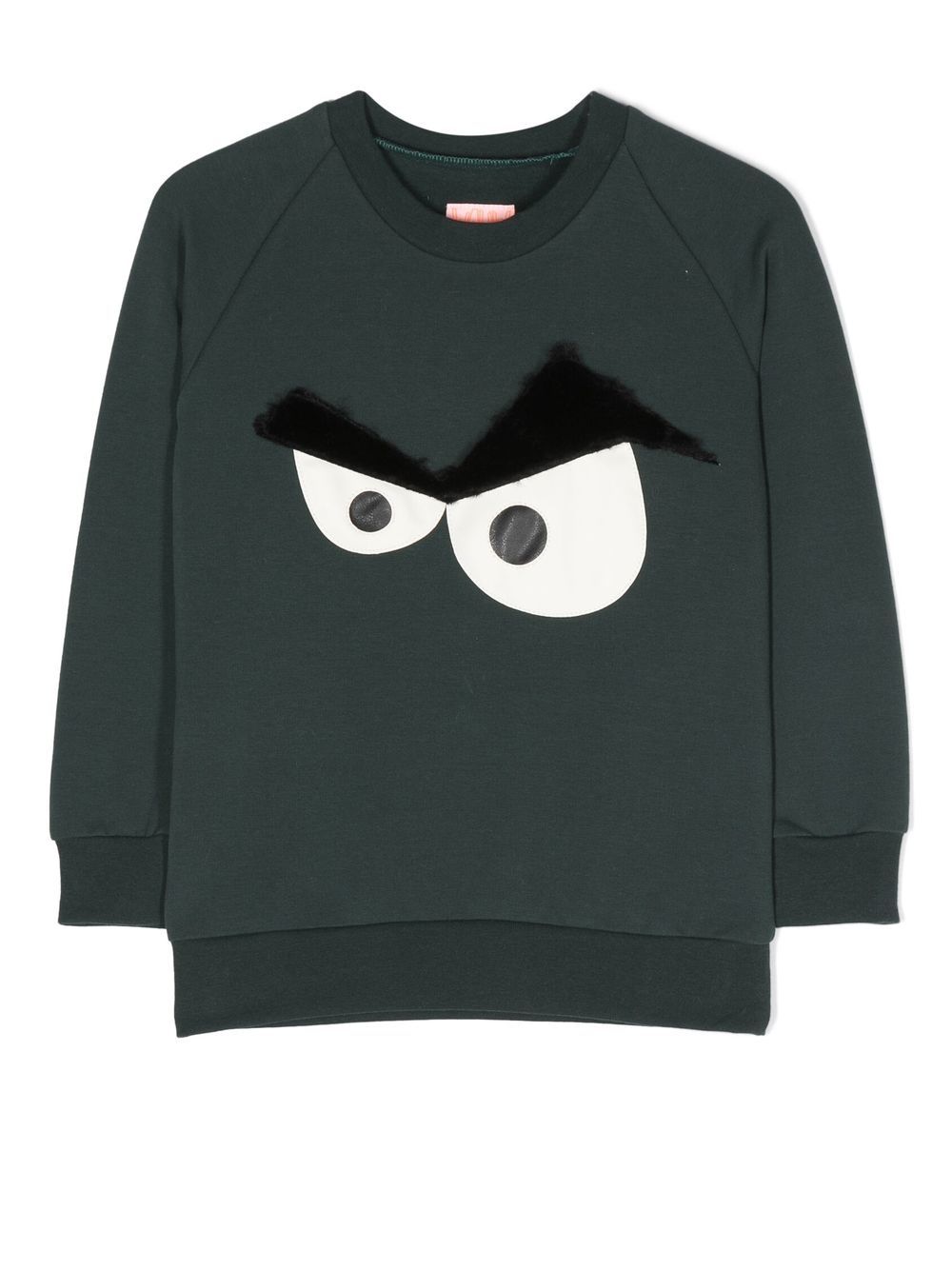 WAUW CAPOW by BANGBANG Cool Cooper crew neck sweatshirt - Green