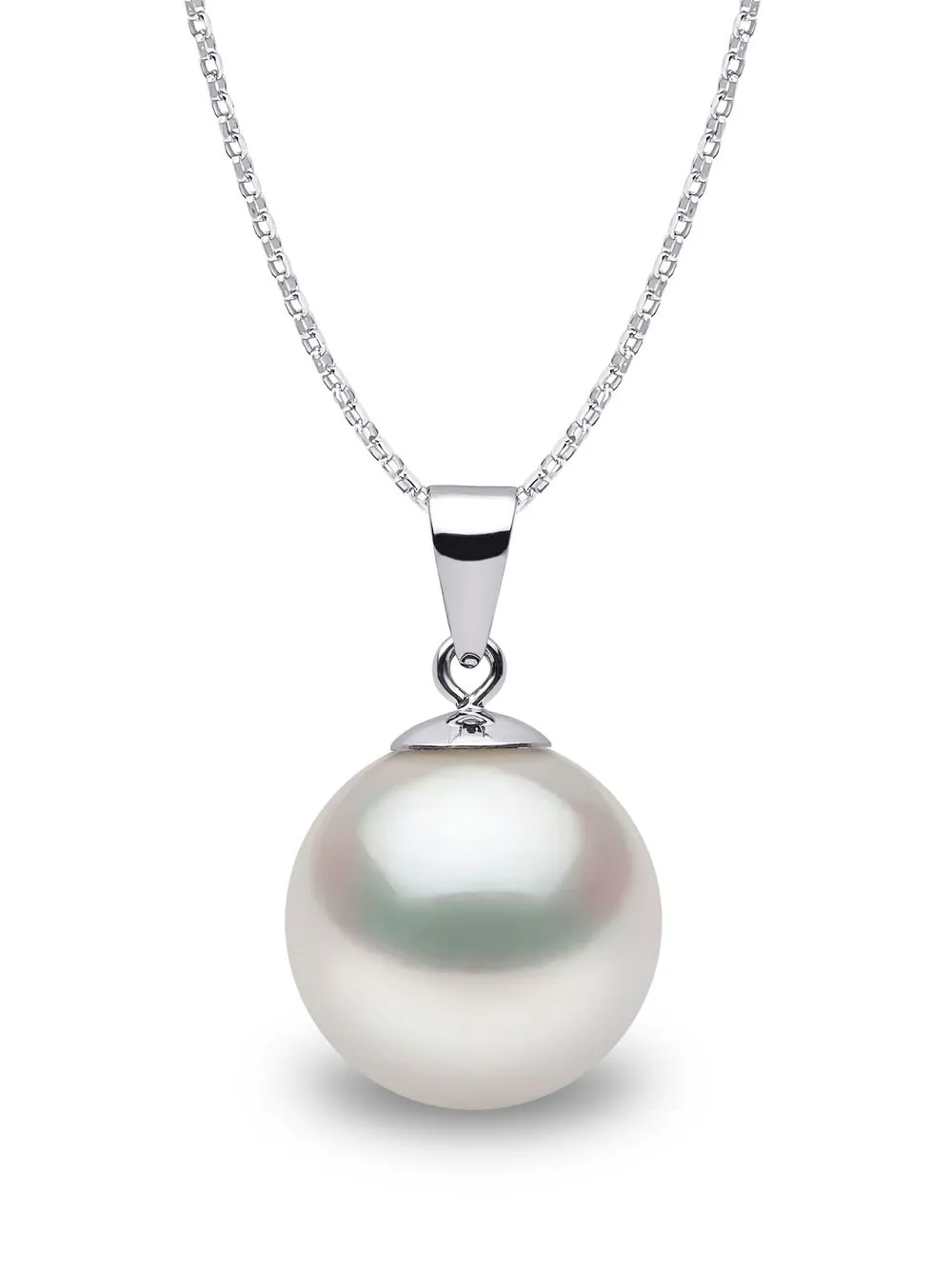 Image 1 of Yoko London 18kt white gold Classic 11mm South Sea pearl pendant necklace