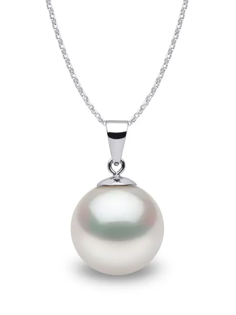 Yoko London 18kt white gold Classic 11mm South Sea pearl pendant necklace