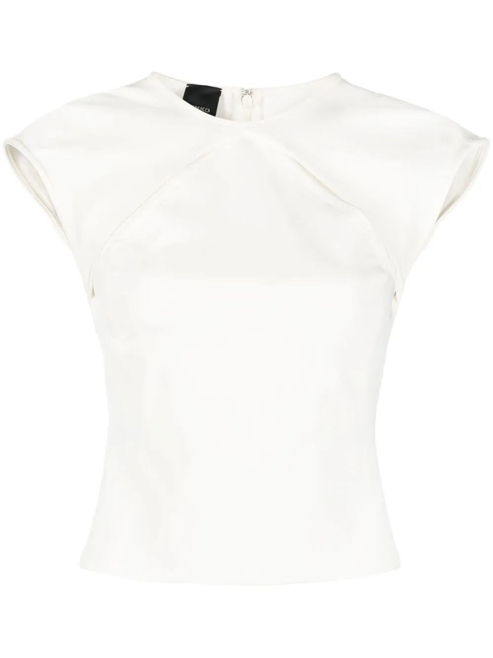 

PINKO cut-out detailing top - White