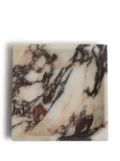 Michael Verheyden marble square tray - White