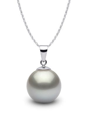 White gold clearance pearl pendant