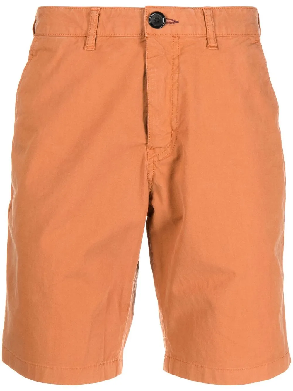 

PS Paul Smith Zebra embroidered logo shorts - Orange