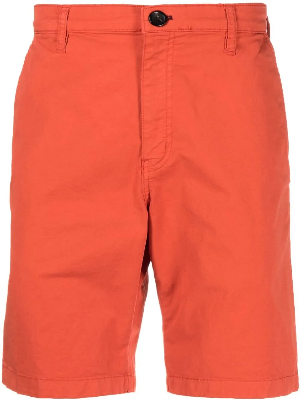 

PS Paul Smith garment-dyed chino shorts - Red