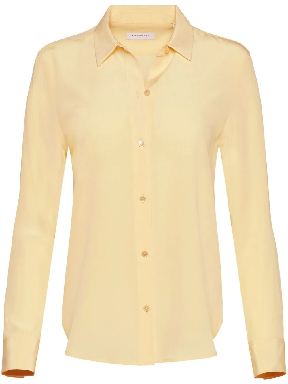 

Equipment long-sleeve silk shirt - Neutrals