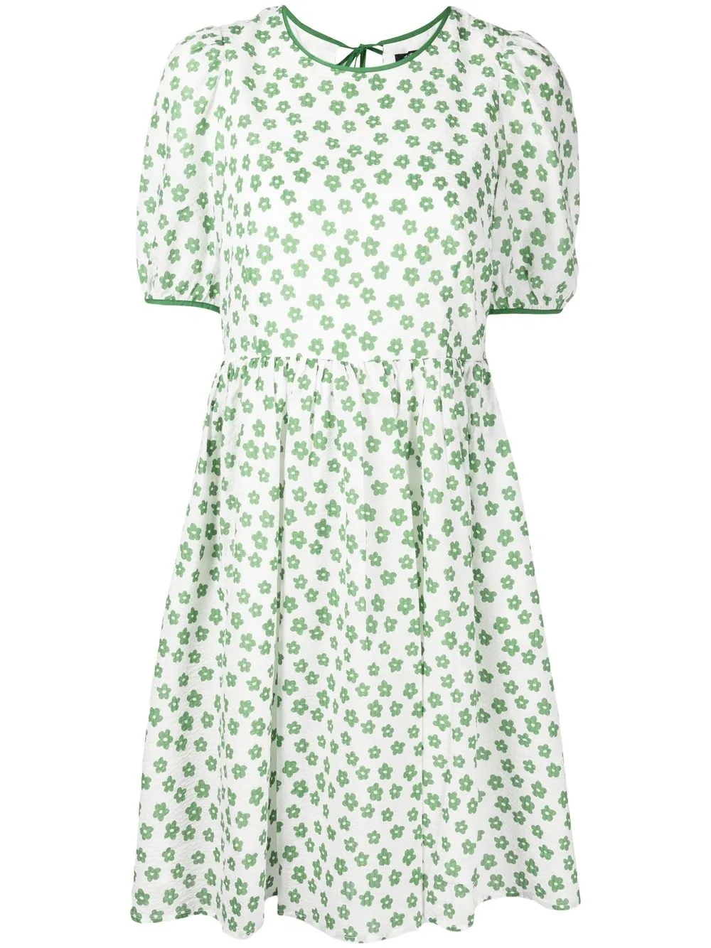 

tout a coup vestido midi estampado - Verde