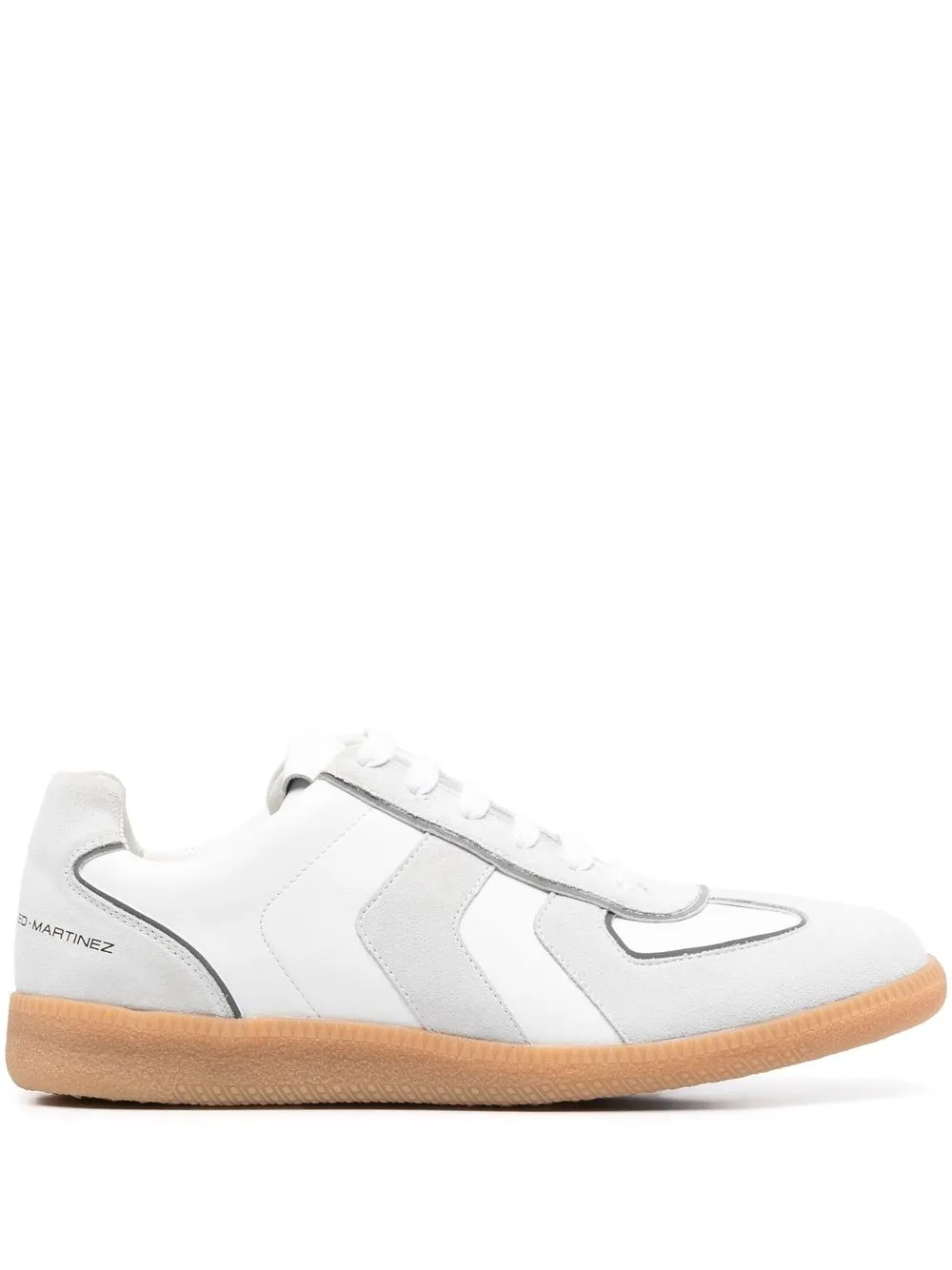 

Karl Lagerfeld tenis bajos con paneles de Karl Lagerfeld x Alled-Martinez - Blanco