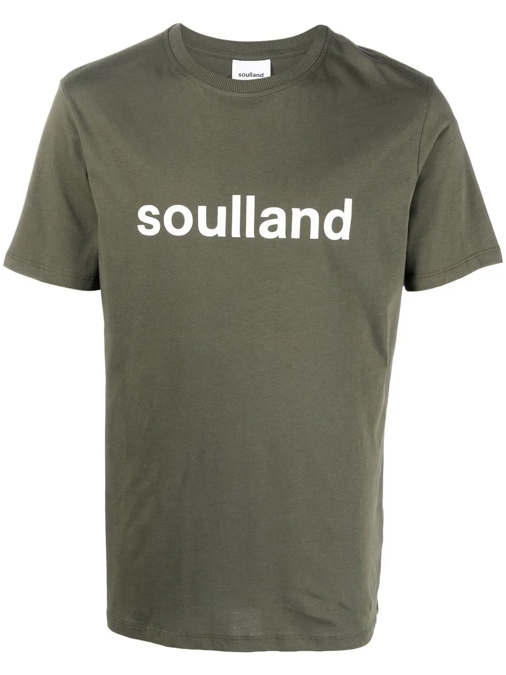 

Soulland playera Chuck con logo estampado - Gris