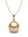 Yoko London 18kt yellow gold Classic 11mm South Sea Pearl pendant necklace