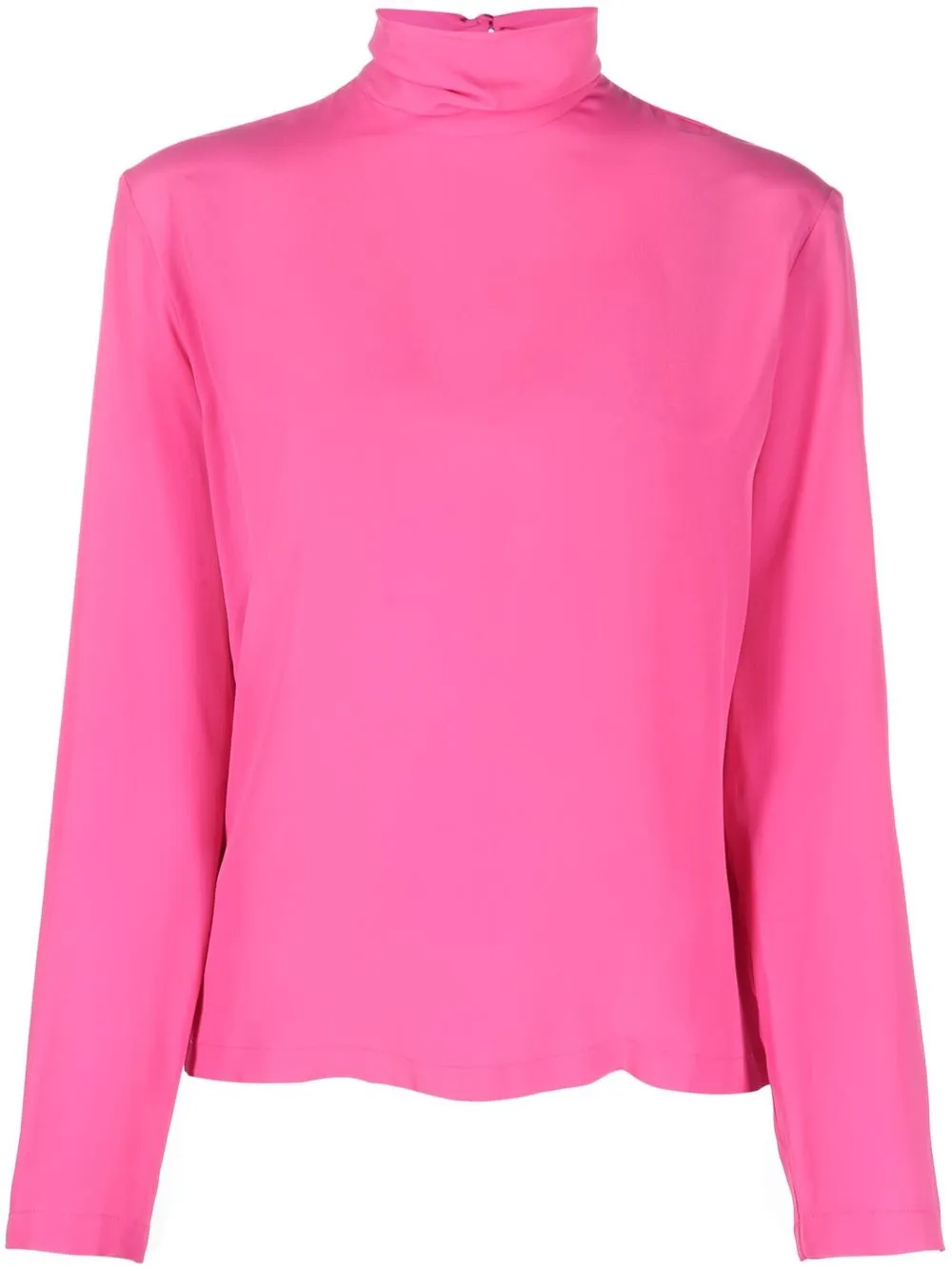 

PINKO keyhole-detail long-sleeved blouse