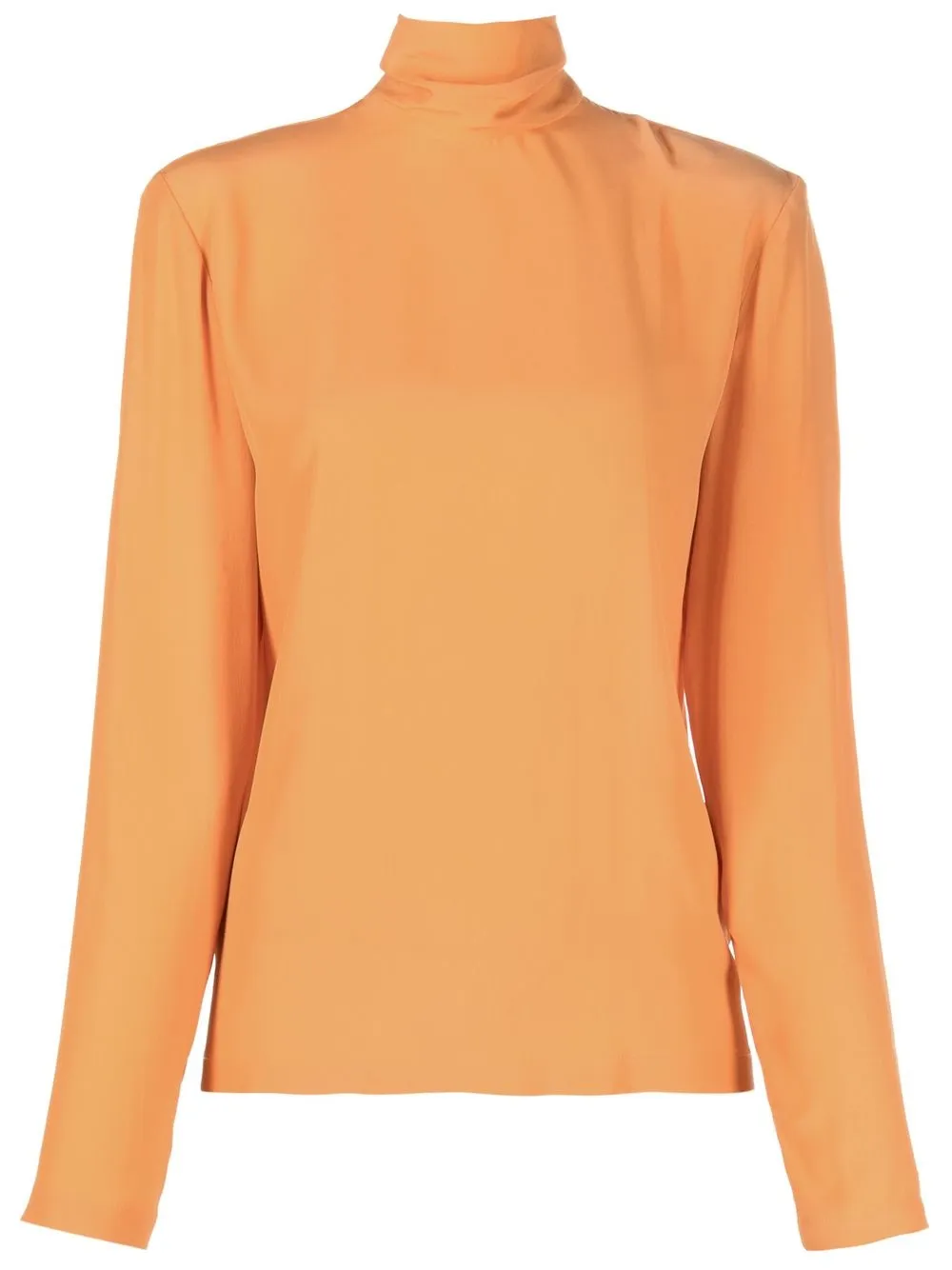 

PINKO top con cuello alzado - Naranja