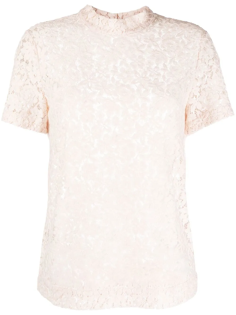 

PINKO sheer-lace T-shirt