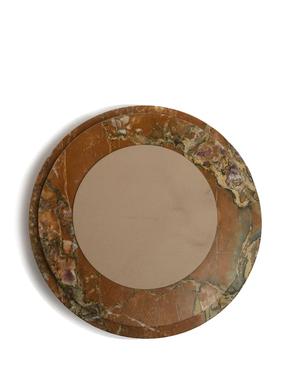  Michael Verheyden Marble Serve Box 33cm Dish - Brown 