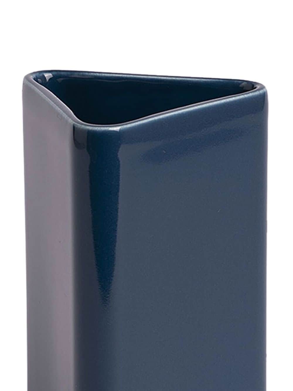 Shop Raawii Small Canvas Vase In Blue