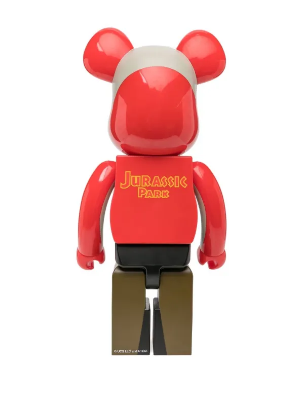 MEDICOM TOY Jurassic Park BE@RBRICK 1000% Figure | Red | FARFETCH UK
