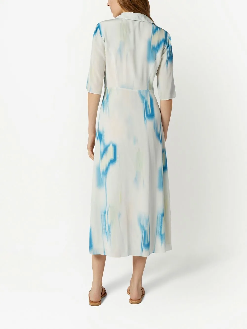 Equipment Balisa Silk Satin Dress Farfetch