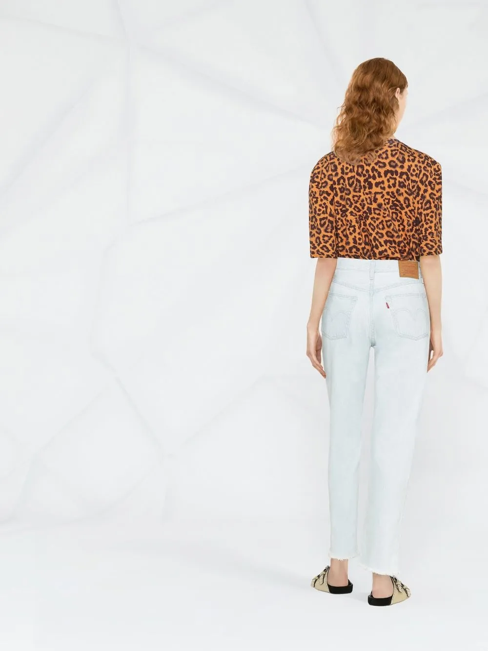 LEVI'S 501 CROPPED SLIM-FIT JEANS