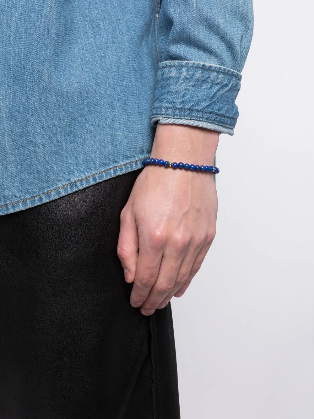 DOWER AND HALL Armband met kralen - Blauw