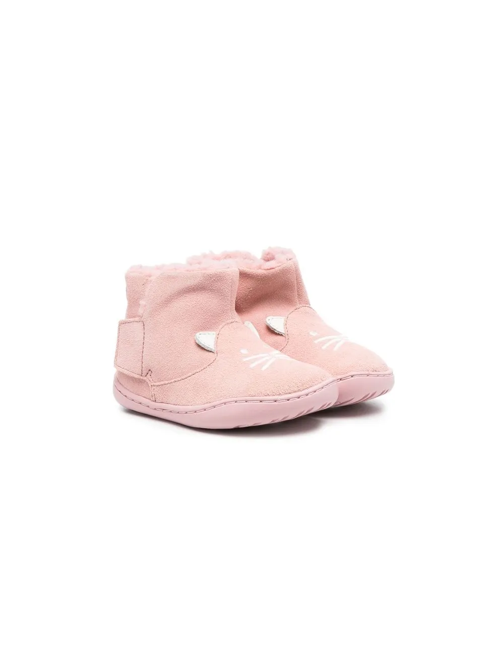 

Camper Kids Twins nubuck boots - Pink