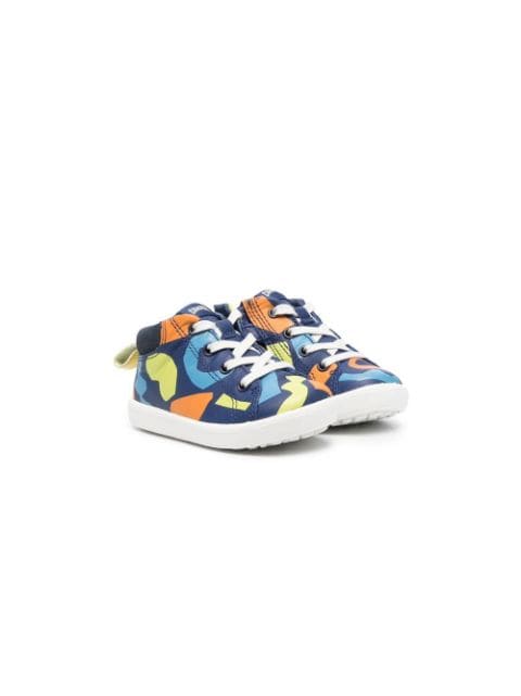 Twins abstract-print sneakers