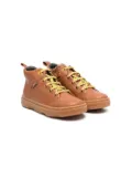 Camper Kids leather lace-up ankle boots - Brown