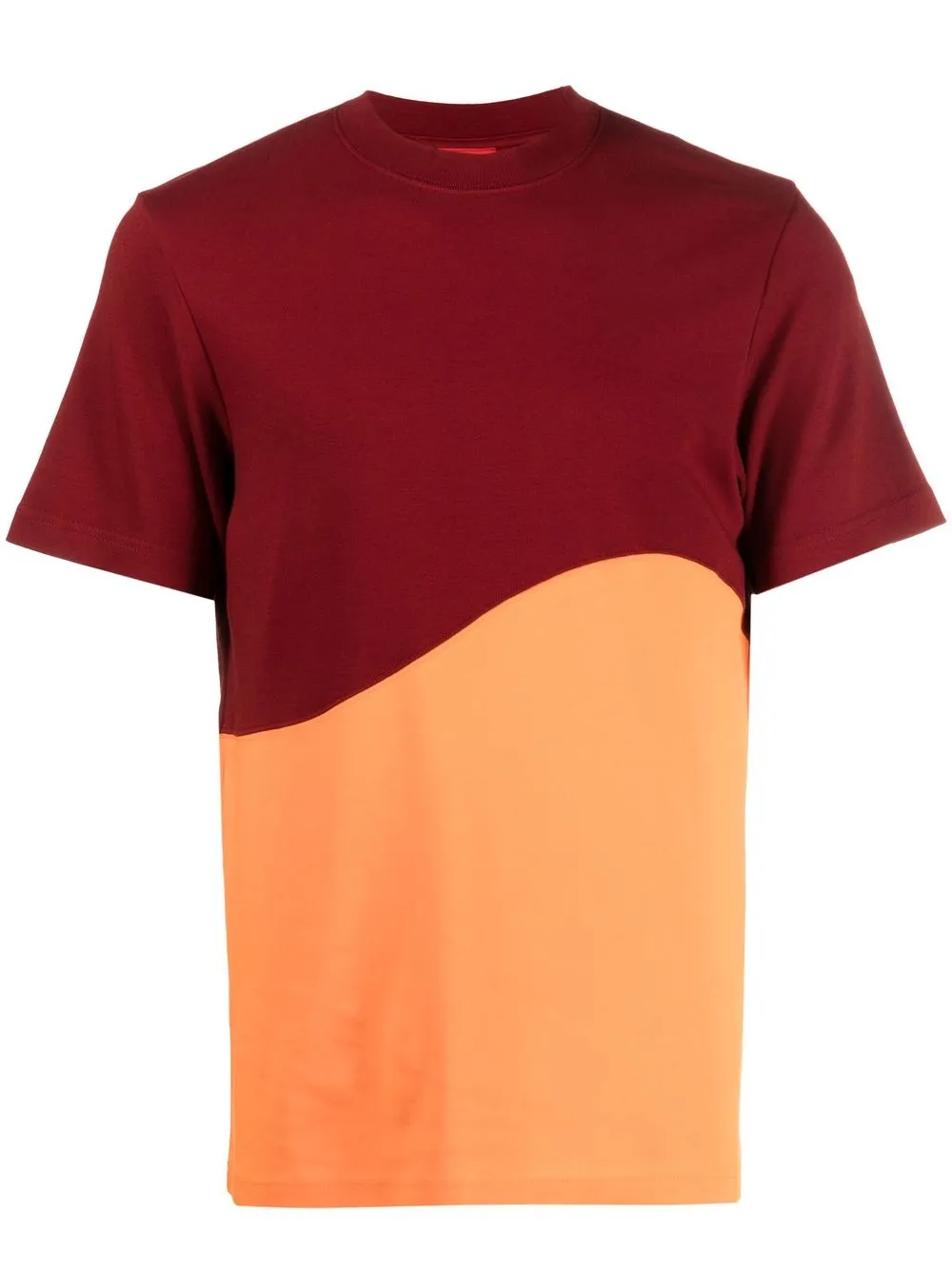 

Camper two-tone organic cotton T-shirt - Red