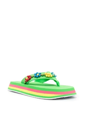 サンダル・ミュール MSGM FW21 PUFFED SANDALS (3142MDS177_81099) Women's designer sandals and heeled sandals - MSGM Official
