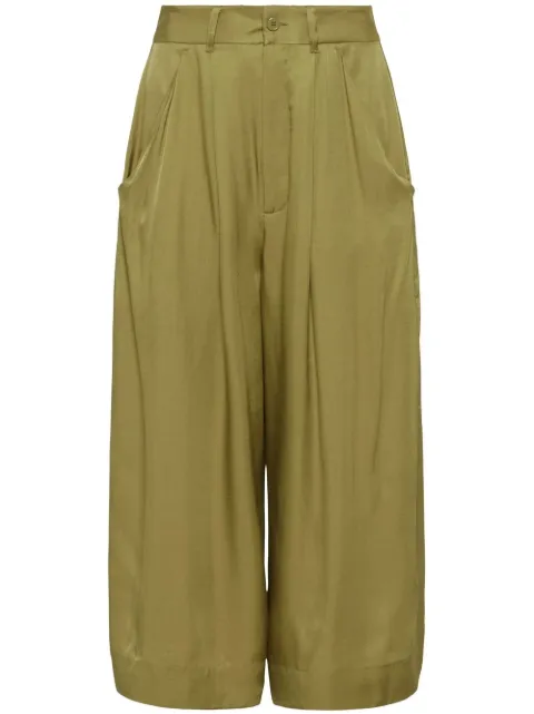 Equipment cropped darted trousers