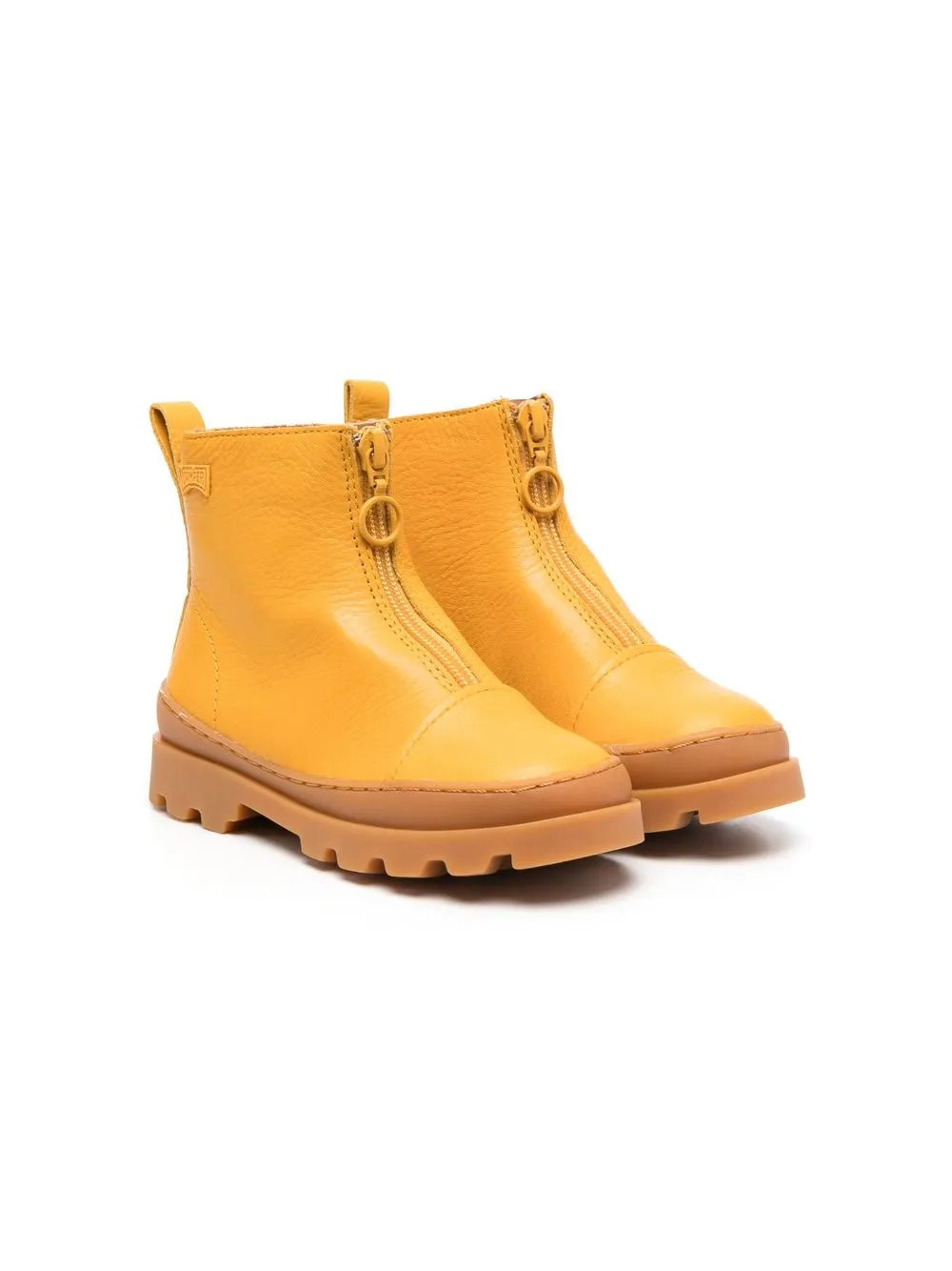 

Camper Kids botas Brutus con cierre - Amarillo