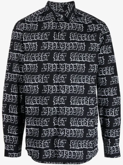  RASSVET graphic-print button-up shirt 