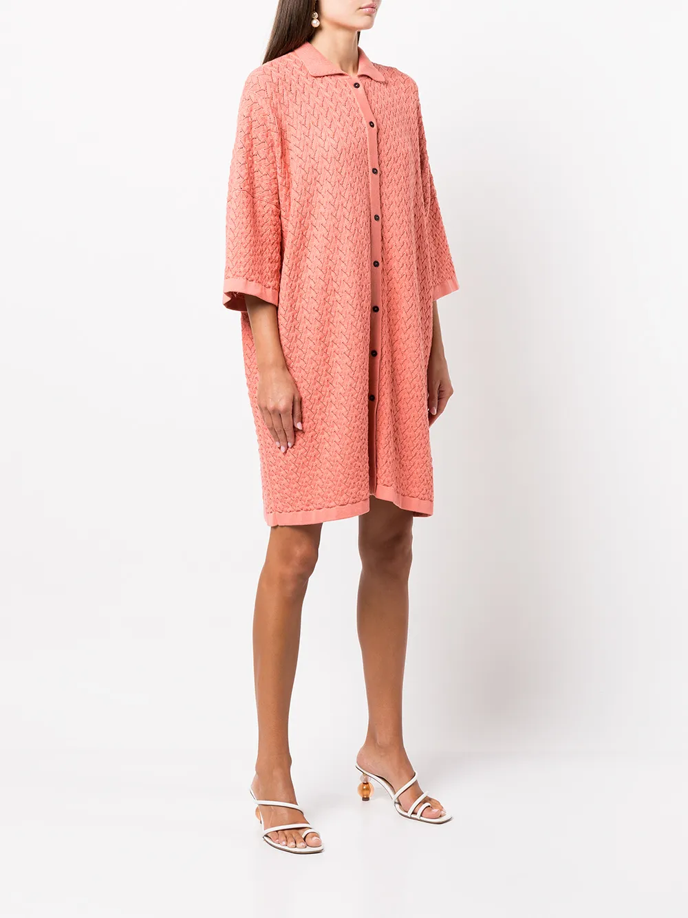 I Love Mr Mittens lace-detail shirt dress | Dresses | Image 3