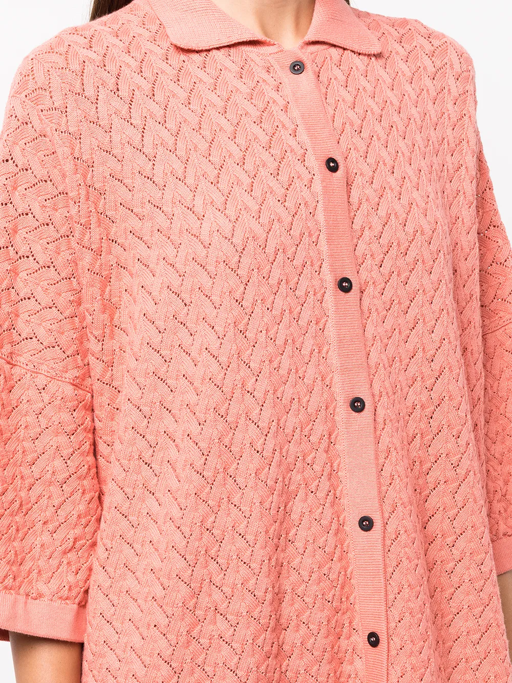 I Love Mr Mittens lace-detail shirt dress | Image 5