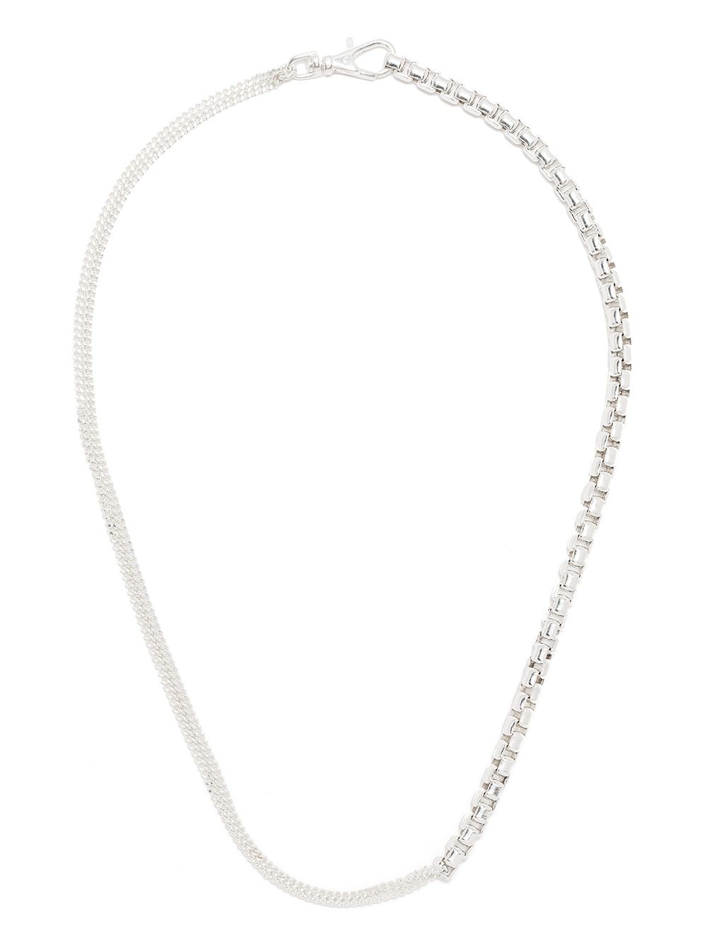 Martine Ali Bell Boxer Chain Necklace In Silver