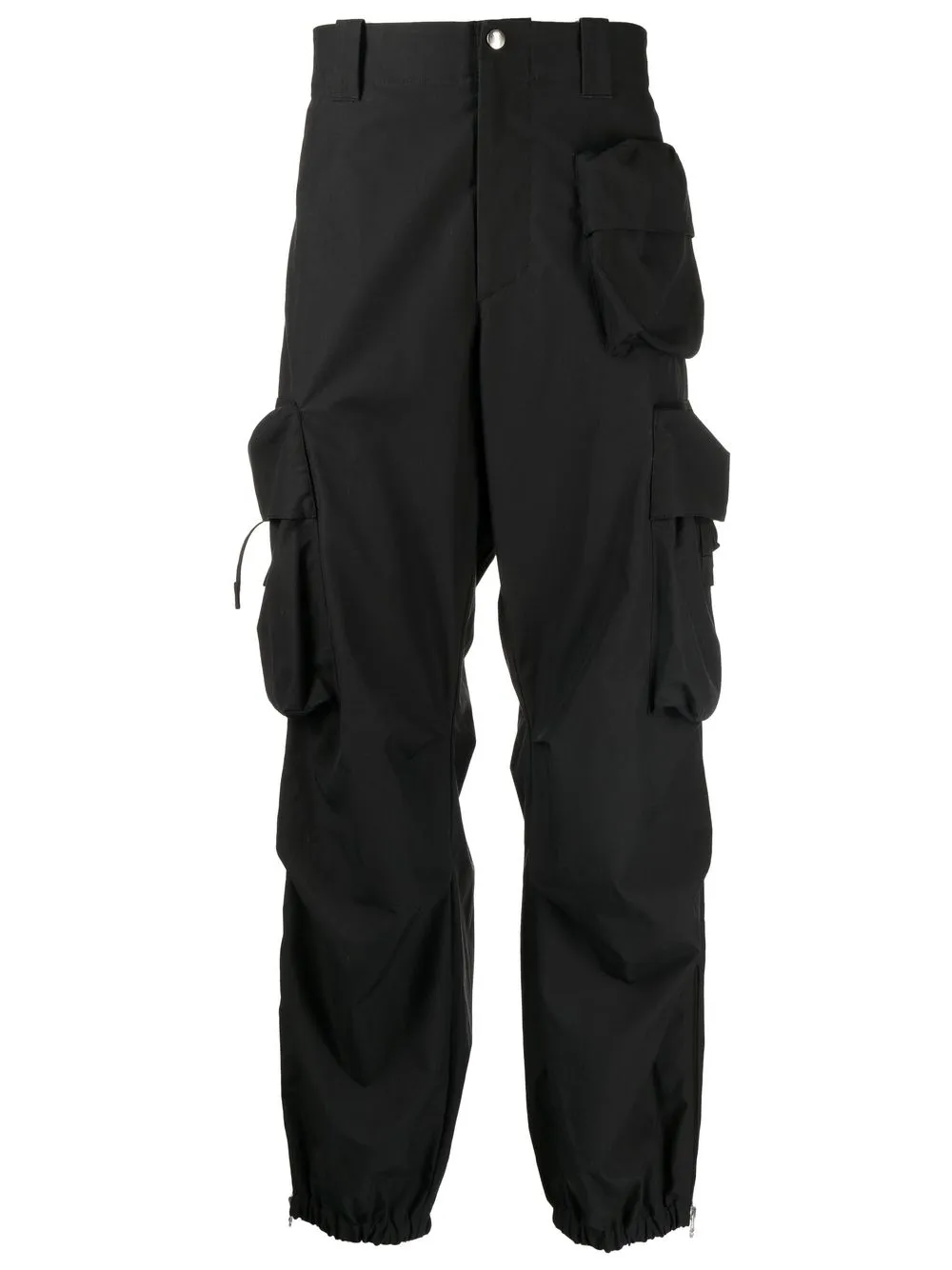 

OAMC pantalones cargo rectos - Negro