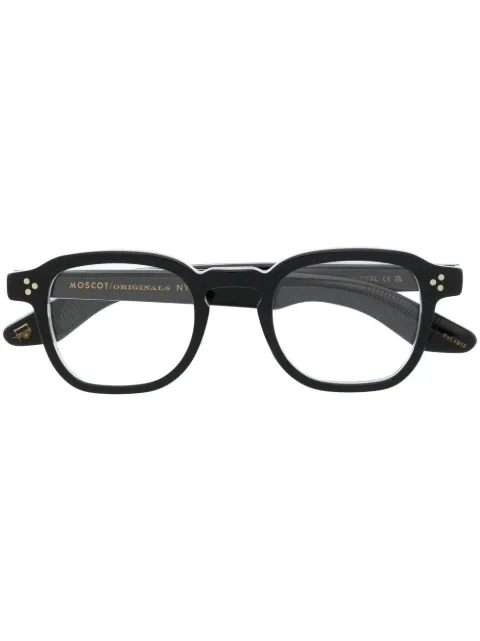 Moscot lentes con armazón cuadrada