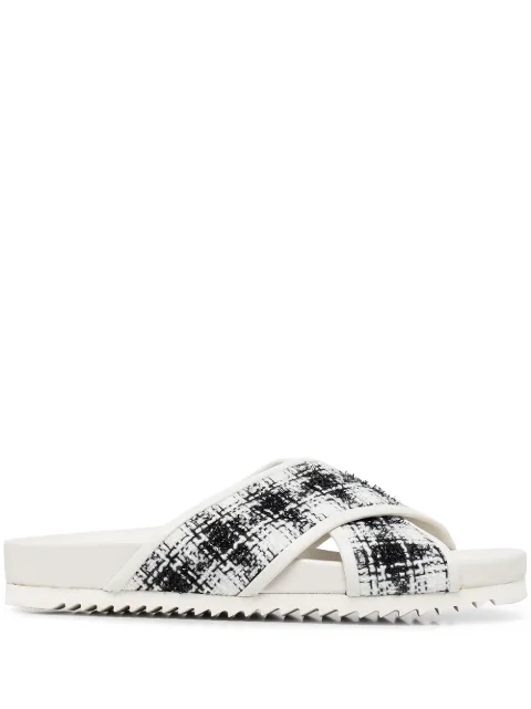 Madison.Maison crossover strap sandals