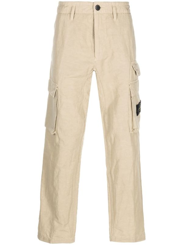 stone island cargo pants farfetch