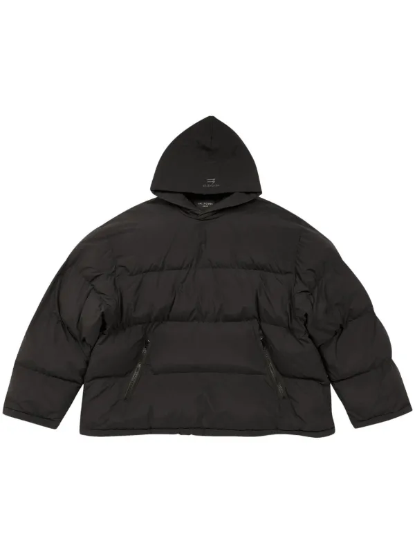 BALENCIAGA バレンシアガ 22AW Sporty B Pull-Over Bomber ロゴ