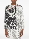 Honey Fucking Dijon abstract-print shirt - White