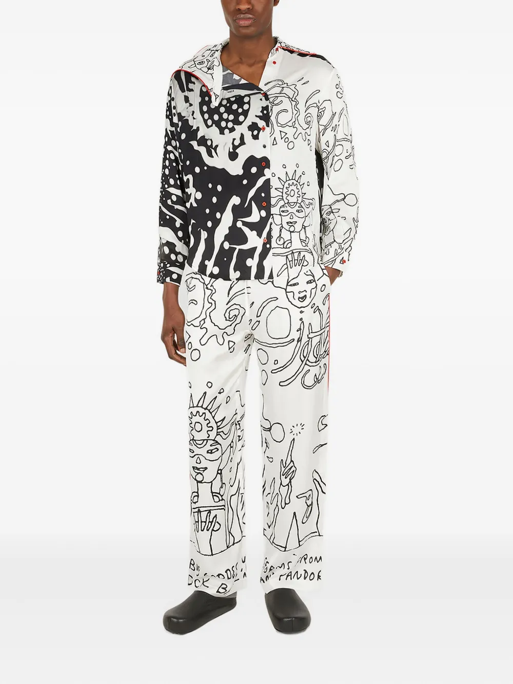Honey Fucking Dijon abstract-print shirt | Women | Image 2