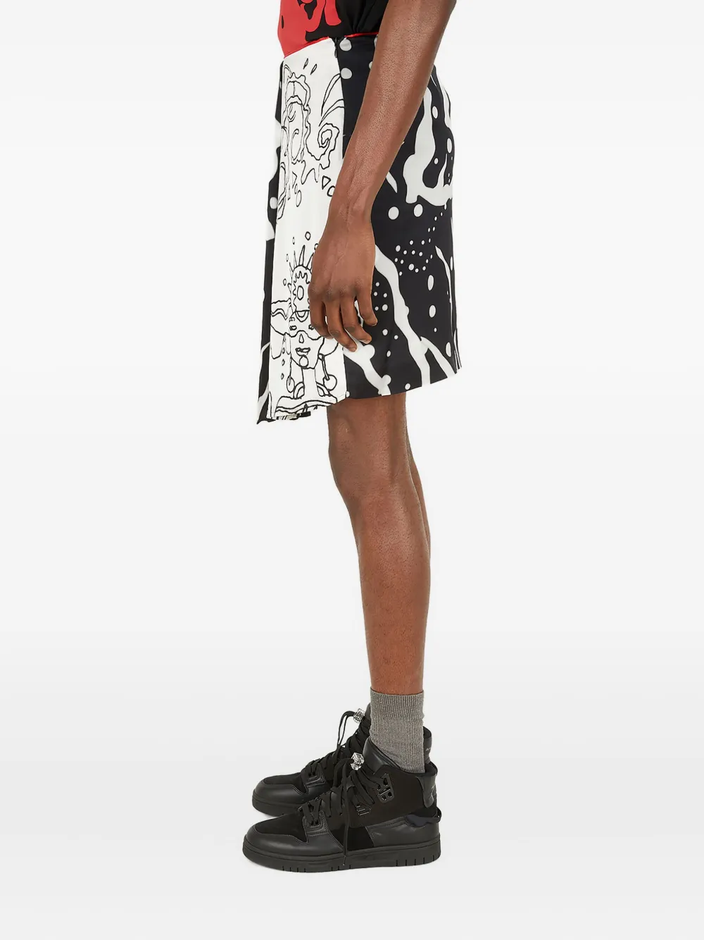 Honey Fucking Dijon abstract-print bermuda shorts | Bermuda Shorts | Image 2