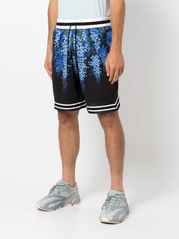 floral print basketball shorts